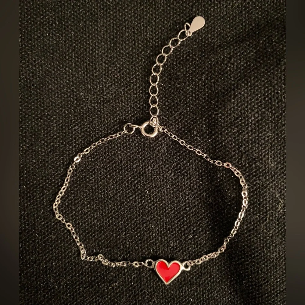 NWOT 925 Sterling Silver Bracelet With - Picture 1 of 3